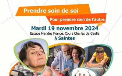 flyer forum des aidants Saintes 19/11/2024